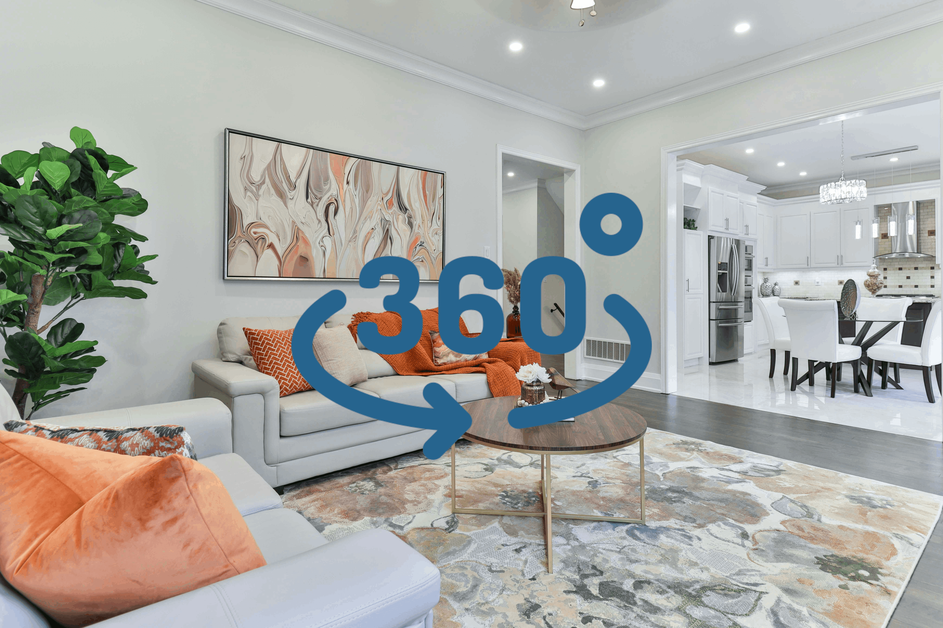 Tour virtual 360 para imóveis